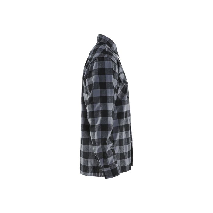 BLÅKLÄDER Flanellhemd 3299-1152 In Rot/Schwarz – Robustes Arbeitshemd Aus Weichem Flanell