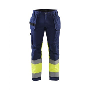 Blåkläder 1558 High Vis Arbeitshose mit Stretch