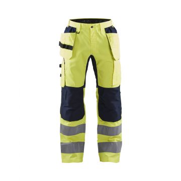 Blåkläder 1552 High Vis Arbeitshose mit Stretch