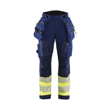 Blåkläder 7114 Damen High Vis Arbeitshose Softshell
