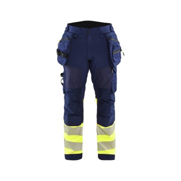 Blåkläder 1821 High Vis Arbeitshose Softshell