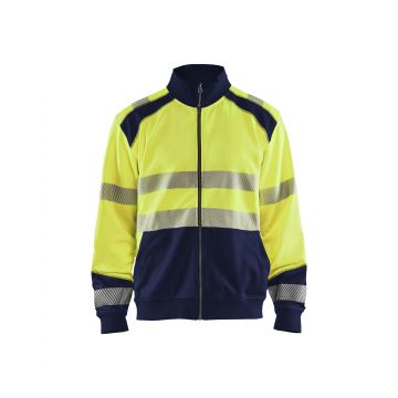 Blåkläder 3558 High Vis Sweatshirt mit Reißverschluss