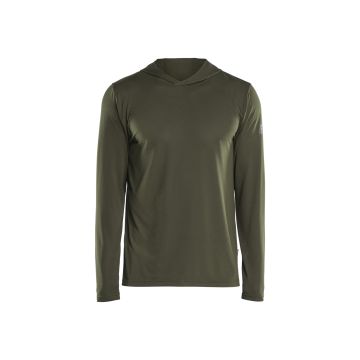Blåkläder 3417 UV Funktions Langarmshirt mit Kapuze