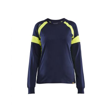 Blåkläder 3521 Damen Langarmshirt mit High Vis
