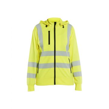 Blåkläder 3574 Damen High Vis Sweatjacke mit abnehmbarer Kapuze