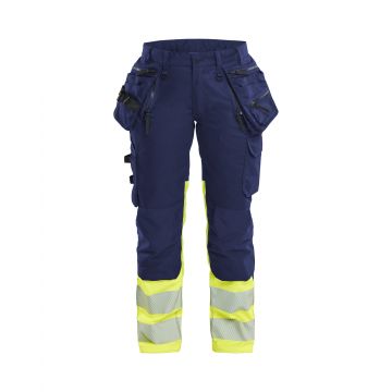 Blåkläder 7030 Damen High Vis Arbeitshose Stretch
