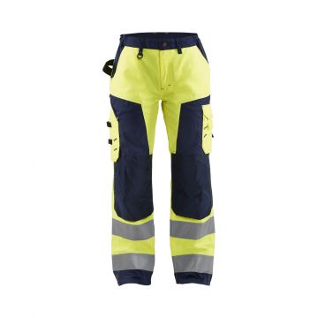 Blåkläder 7155 Damen High Vis Arbeitshose ohne Werkzeugtaschen