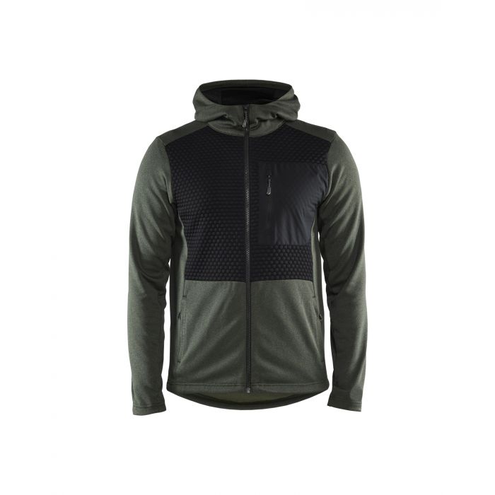 3540 Hoodie met hele rits