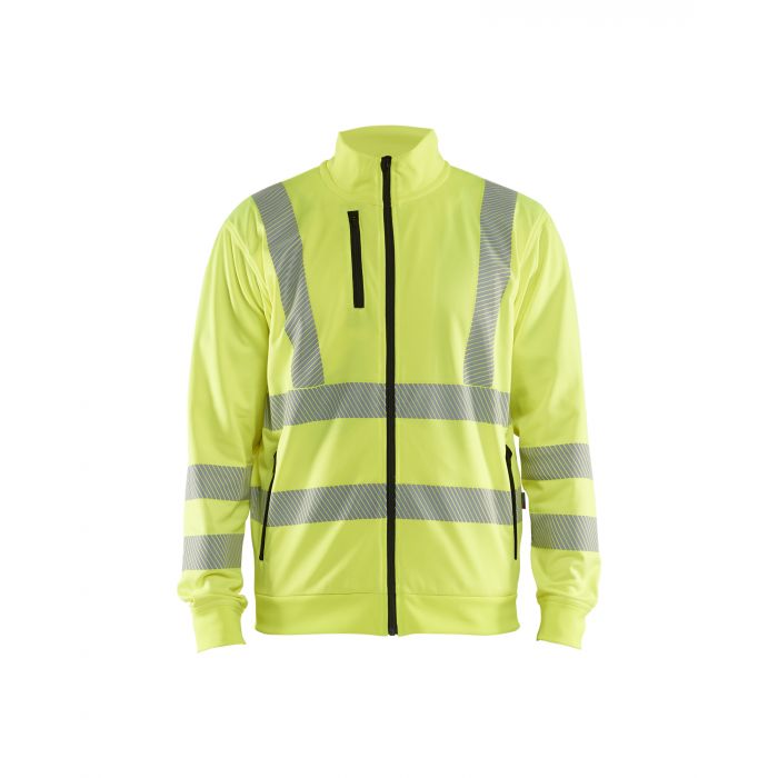 3563 High Vis Sweatshirt met rits