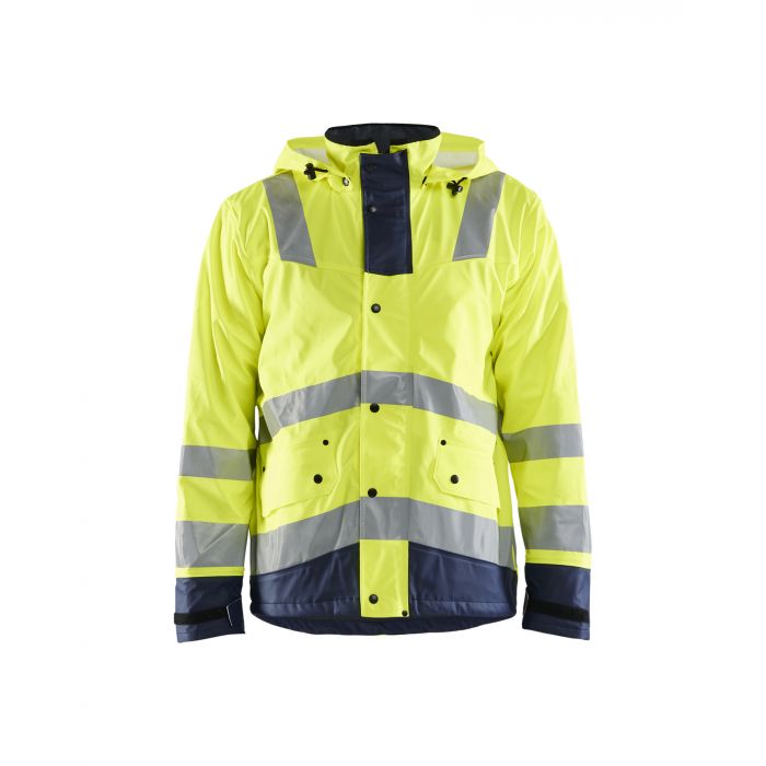 4307 Regenjas gevoerd High Vis LEVEL 2