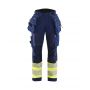 7114 Dames Softshell Werkbroek High Vis