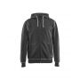 3398 Hooded sweatshirt met rits