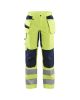 7163 Dames werkbroek High Vis met stretch