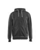 3398 Hooded sweatshirt met rits