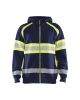 3552 Hooded sweatshirt High vis